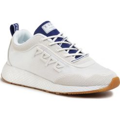 Sneakersy PEPE JEANS - Koko Ive PLS30998 Optic White 802. Białe półbuty damskie Pepe Jeans, z jeansu. W wyprzedaży za 259,00 zł.
