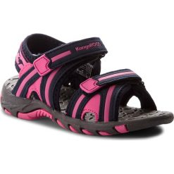 Sandały dziewczęce: Sandały KANGAROOS – Corser 16089 000 4202 Dk Navy/Magenta