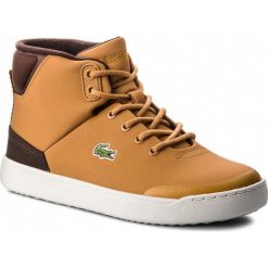 Sneakersy Lacoste Explorateur Classic3181CAJ 7-36CAJ0006434. Pomarańczowe półbuty damskie Lacoste, bez wzorów, bez obcasa, bez zapięcia. W wyprzedaży za 209,00 zł.