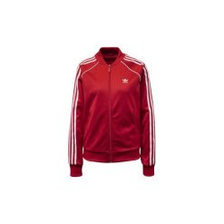 Bluzy dresowe adidas SST Track Jacket. Czerwone bluzy damskie Adidas, z dresówki, bez kaptura. Za 249,00 zł.