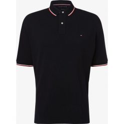 Tommy Hilfiger - Męska koszulka polo, niebieski. Niebieskie koszulki męskie TOMMY HILFIGER, xl, bez wzorów, eleganckie, polo, bez rękawów. Za 379,95 zł.