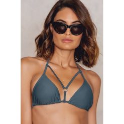 Stroje dwuczęściowe damskie: NA-KD Swimwear Góra bikini Triangle – Green