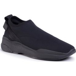 Sneakersy VAGABOND - Lexy 4925-139-92 Black/Black. Czarne półbuty damskie Vagabond, na co dzień, bez wzorów, ze skóry, bez obcasa, na płaskiej podeszwie, bez zapięcia. Za 379,00 zł.