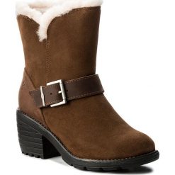 Botki EMU AUSTRALIA - Colebrook W11520 Oak. Pomarańczowe botki damskie marki EMU Australia, z wełny. W wyprzedaży za 479,00 zł.