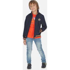 Mayoral - Jeansy dziecięce 128-172 cm. Niebieskie spodnie chłopięce Mayoral, z aplikacjami, z elastanu. Za 161,90 zł.