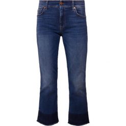 7 for all mankind BOOT UNROLLED ILLUSION LOVESONG Jeansy Dzwony dark blue denim. Niebieskie jeansy damskie bootcut marki 7 for all mankind. Za 969,00 zł.