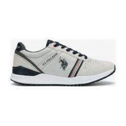 U.S. Polo Assn Wayron 1 Tenisówki Szary. Szare trampki męskie U.S. Polo Assn., bez wzorów, ze skóry, bez zapięcia. Za 430,95 zł.