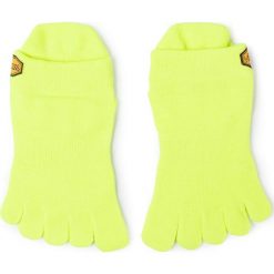Skarpety Niskie Unisex VIBRAM FIVEFINGERS - Athletic No Show S18N02 Yellow. Żółte skarpetki damskie Vibram Fivefingers, bez wzorów, z lycry. Za 54,99 zł.