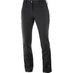 Salomon spodnie damskie Wayfarer Straight Lt Pant Black 36/R. Czarne spodnie damskie Salomon, s. W wyprzedaży za 220,00 zł.