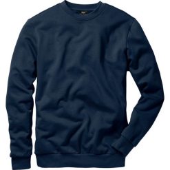 Bluza z okrągłym dekoltem bonprix granatowy. Niebieskie bluzy męskie bonprix, s, bez wzorów, z dzianiny, z okrągłym kołnierzem, bez rękawów, bez kaptura. Za 44,99 zł.