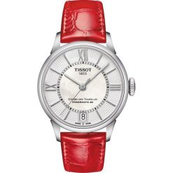 RABAT ZEGAREK TISSOT Chemin Des Tourelles Automatic Lady T099.207.1. Białe zegarki damskie marki TISSOT, ze stali. W wyprzedaży za 2816,00 zł.