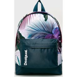 Desigual Sport - Plecak. Niebieskie plecaki damskie marki Desigual Sport, bez wzorów, z poliesteru, sportowe. Za 199,90 zł.