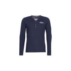 T-shirty z długim rękawem Petrol Industries BRUNETO. Niebieskie t-shirty męskie marki Petrol Industries, s, bez wzorów, bez kołnierzyka, długie. Za 87,20 zł.