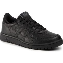 Sneakersy ASICS - Japan S Gs 1194A076 Black/Black 001. Czarne półbuty damskie Asics, ze skóry ekologicznej. W wyprzedaży za 169,00 zł.