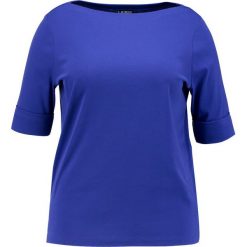 Bluzki, topy, tuniki: Lauren Ralph Lauren Woman JUDY Tshirt basic empress blue