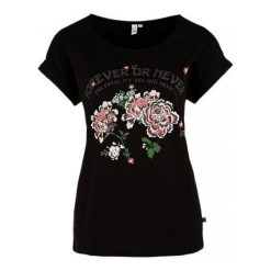 Q/S Designed By T-Shirt Damski S Czarny. Czarne t-shirty damskie marki Q/S designed by, s, z bawełny. W wyprzedaży za 59,00 zł.