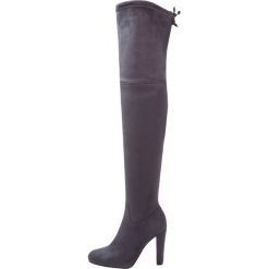 Buty zimowe damskie: Buffalo Muszkieterki antracite