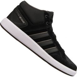 Czarne Buty adidas Cloudfoam All Court Mid M B43858. Czarne buty sportowe męskie Adidas, na lato, ze skóry, z paskami, tenisowe, adidas cloudfoam. W wyprzedaży za 289,00 zł.