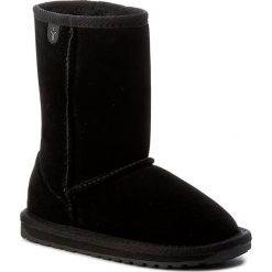 Buty EMU AUSTRALIA - Wallaby Lo Kids K10102 Black. Czarne śniegowce dziewczęce . W wyprzedaży za 219,00 zł.