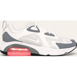 Nike Sportswear - Buty Air Max 200. Białe buty sportowe damskie Nike Sportswear, bez wzorów, z gumy, sportowe. W wyprzedaży za 379,90 zł.