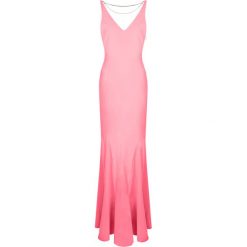 Patrizia Pepe Sukienka "Maxi". Sukienki damskie Patrizia Pepe, na co dzień, bez wzorów, z tkaniny, bez kołnierzyka, bez rękawów, maxi, proste. Za 349,00 zł.