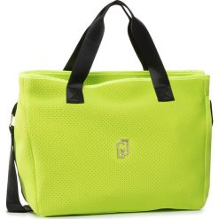 Torba LIU JO - Shopping TA0227 T0300 Germoglio 40446. Żółte torby podróżne Liu Jo, bez wzorów, z materiału. Za 459,00 zł.