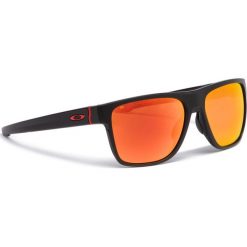 Okulary przeciwsłoneczne OAKLEY - Crossrange XL OO9360-1258 Matte Black/Prizm Ruby. Czarne okulary przeciwsłoneczne męskie marki Oakley, z tworzywa sztucznego. W wyprzedaży za 579,00 zł.