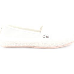 Lacoste Marice Slip On Buty Biały. Białe trampki i tenisówki damskie Lacoste, bez wzorów, z materiału, bez zapięcia. Za 204,95 zł.