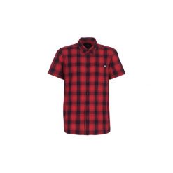 Koszule z krótkim rękawem Dickies BRYSON. Czerwone koszule męskie marki Dickies, s, bez wzorów, bez kołnierzyka, z krótkim rękawem. Za 191,20 zł.