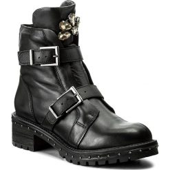 Botki damskie: Botki BRONX - 47012-A BX 1417 Black/Gunmetal 188