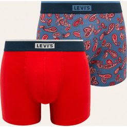 Levi's - Bokserki (2-pack). Czerwone bokserki męskie Levi's®, s, bez wzorów, z elastanu. Za 119,90 zł.