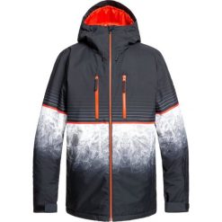 Kurtka snowboardowa Quiksilver Silvertip EQYTJ03239. Szare kurtki sportowe męskie Quiksilver, s, bez wzorów, z poliesteru, bez kaptura, narciarskie. W wyprzedaży za 679,00 zł.