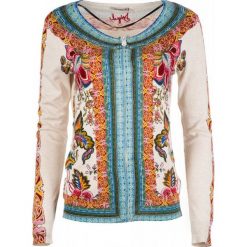 Desigual sweter damski Manuela XS wielokolorowy. Swetry damskie Desigual, xs, bez wzorów, eleganckie, bez rękawów, bez kaptura. W wyprzedaży za 220,00 zł.