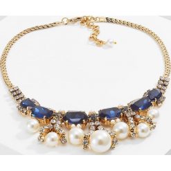 Naszyjniki damskie: WEEKEND MaxMara JIMCO Naszyjnik blu notte