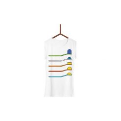 Koszulka szczoteczka Damska. Białe t-shirty damskie marki Failfake, s. Za 130,00 zł.