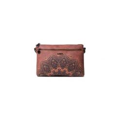 Desigual brązowa torebka crossbody Bols Tekila Sunrise Durban. Pomarańczowe torebki klasyczne damskie Desigual. Za 249,00 zł.
