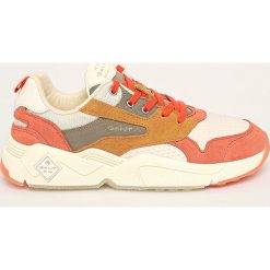 Gant - Buty Nicewill. Pomarańczowe buty sportowe damskie GANT, ze skóry. Za 529,90 zł.