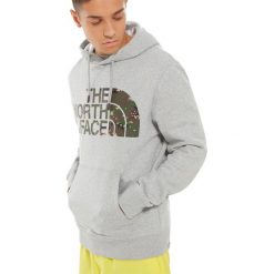 THE NORTH FACE STANDARD HOODIE > 0A3XYDDYX1. Bluzy męskie The North Face, xl, z aplikacjami, z bawełny, klasyczne, z kapturem, bez rękawów, z kapturem. Za 299,99 zł.