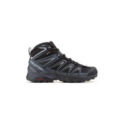 Buty Salomon X Ultra 3 Wide MID GTX 401293. Czarne trampki męskie marki Salomon, bez wzorów, bez zapięcia. Za 729,00 zł.