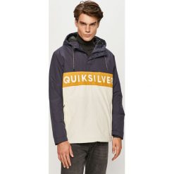 Quiksilver - Kurtka. Niebieskie płaszcze męskie Quiksilver, s, bez wzorów, z poliesteru, krótkie, z kapturem. Za 459,90 zł.