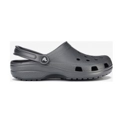 Crocs Classic Crocs Szary. Szare klapki męskie Crocs, w paski, z materiału. Za 188,95 zł.