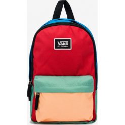 Vans Plecak Czerwony. Czerwone plecaki damskie Vans, w paski, z poliesteru. Za 163,95 zł.