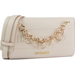 Torebka LOVE MOSCHINO - JC4235PP08KE0110 Avorio. Brązowe listonoszki damskie Love Moschino, na imprezę, bez wzorów, ze skóry ekologicznej, bez dodatków. Za 719,00 zł.