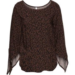 Top + szorty (kompl. 2-częściowy) bonprix naturalny melanż - jasny lila. Białe bluzki damskie bonprix, bez wzorów. Za 37,99 zł.