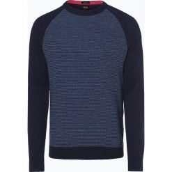 BOSS Casual - Sweter męski – Amicoso, niebieski. Niebieskie swetry klasyczne męskie marki BOSS Casual, xl, casualowe. Za 399,95 zł.