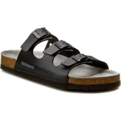 Chodaki damskie: Klapki DR. BRINKMANN - 701171 Schwarz 1