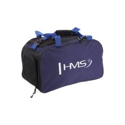 Torba HMS TRS3609 Granatowy. Niebieskie torby podróżne HMS, w paski, z syntetyku, sportowe. Za 76,99 zł.