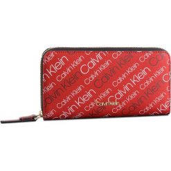 Portfele damskie: Duży Portfel Damski CALVIN KLEIN BLACK LABEL – Inside Out Large Zip K60K604368 901