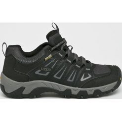Keen - Buty Oakridge. Szare buty trekkingowe męskie marki Keen, ze skóry, na sznurówki, outdoorowe. Za 389,90 zł.