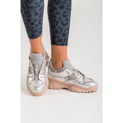 SNEAKERSY CUMINO pinko. Szare sneakersy damskie Pinko, ze skóry. Za 1099,00 zł.